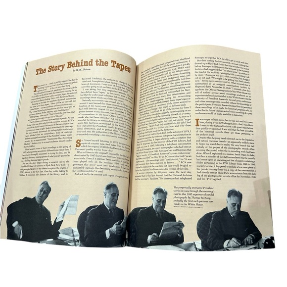 VTG Rare American Heritage Magazine-The FDR Tapes - Picture 2 of 13